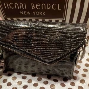 Henri Bendel RARE Debutante Patent Leather Clutch